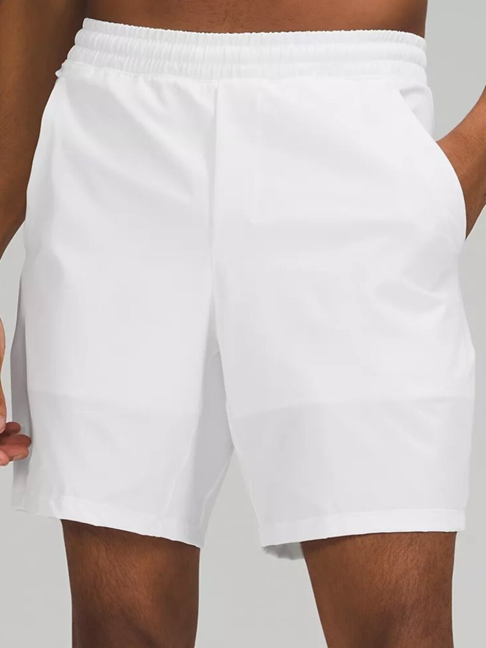 Lululemon Pace Breaker 5" Lined Shorts - White - Medium